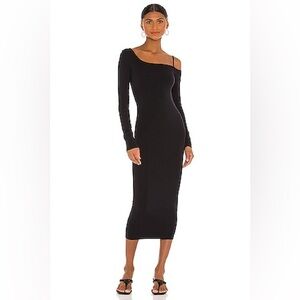 Helmut Lang One Shoulder Dress